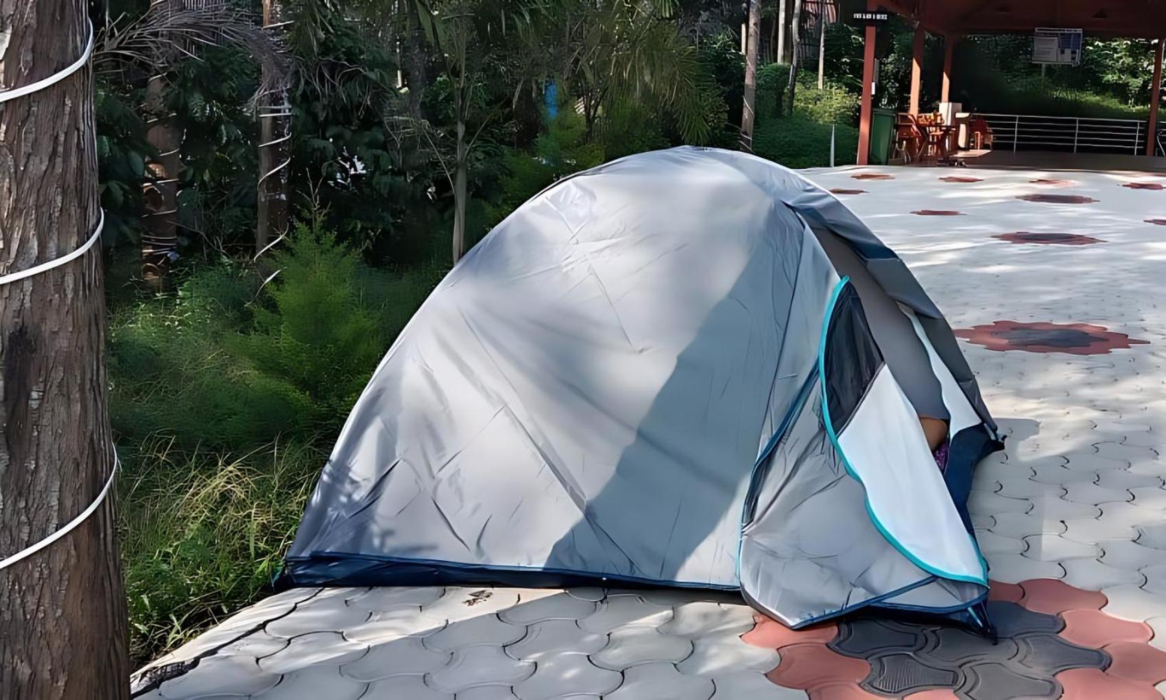 Chikmagalūr Ecstasy Tent Stay With Swimming Pool & Common Washroom מראה חיצוני תמונה