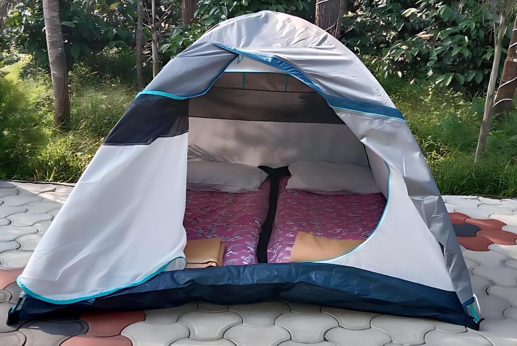 Chikmagalūr Ecstasy Tent Stay With Swimming Pool & Common Washroom מראה חיצוני תמונה