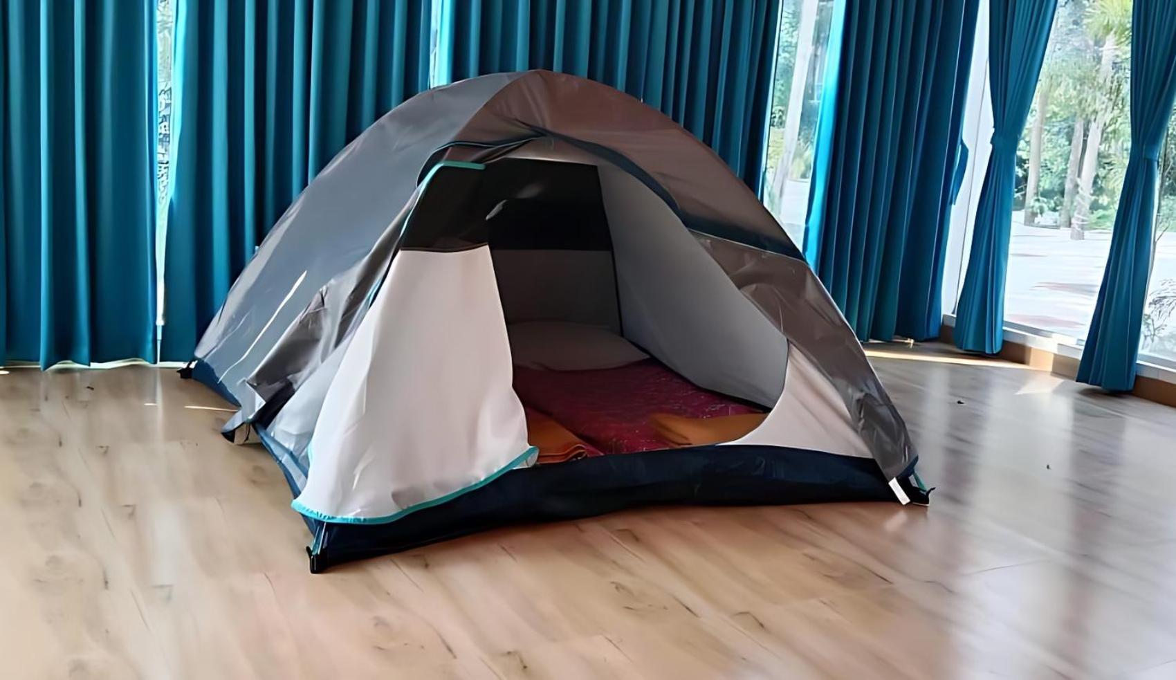 Chikmagalūr Ecstasy Tent Stay With Swimming Pool & Common Washroom מראה חיצוני תמונה